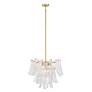 3_Metropolitan Regent 23" Wide Legacy Brass Chandelier more views