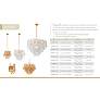 7_Metropolitan Regent 23" Wide Legacy Brass Chandelier more views