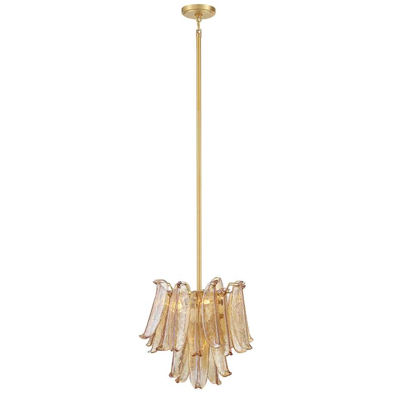 Image 3 Metropolitan Regent 4-Light 17.75-in Legacy Brass Indoor Chandelier more views