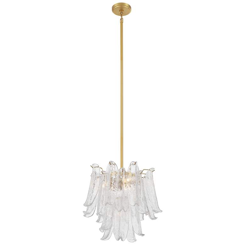 Image 1 Metropolitan Regent 4-Light 17.75-in Legacy Brass Indoor Chandelier