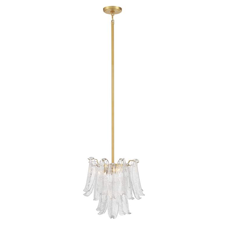 Image 3 Metropolitan Regent 4-Light 17.75-in Legacy Brass Indoor Chandelier more views