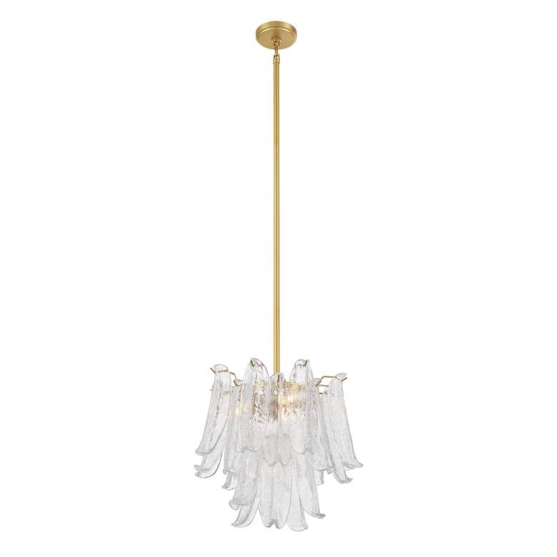 Image 6 Metropolitan Regent 4-Light 17.75-in Legacy Brass Indoor Chandelier more views