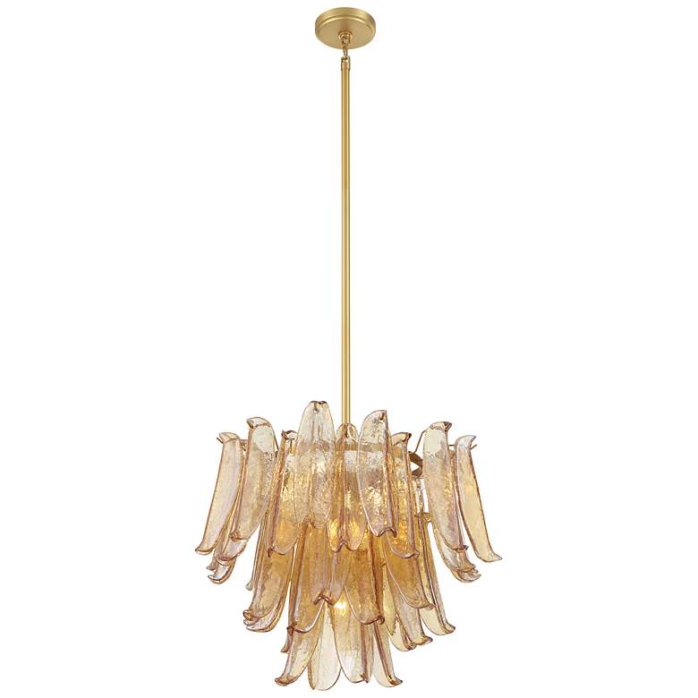Image 1 Metropolitan Regent 9-Light 23-in Legacy Brass Indoor Chandelier