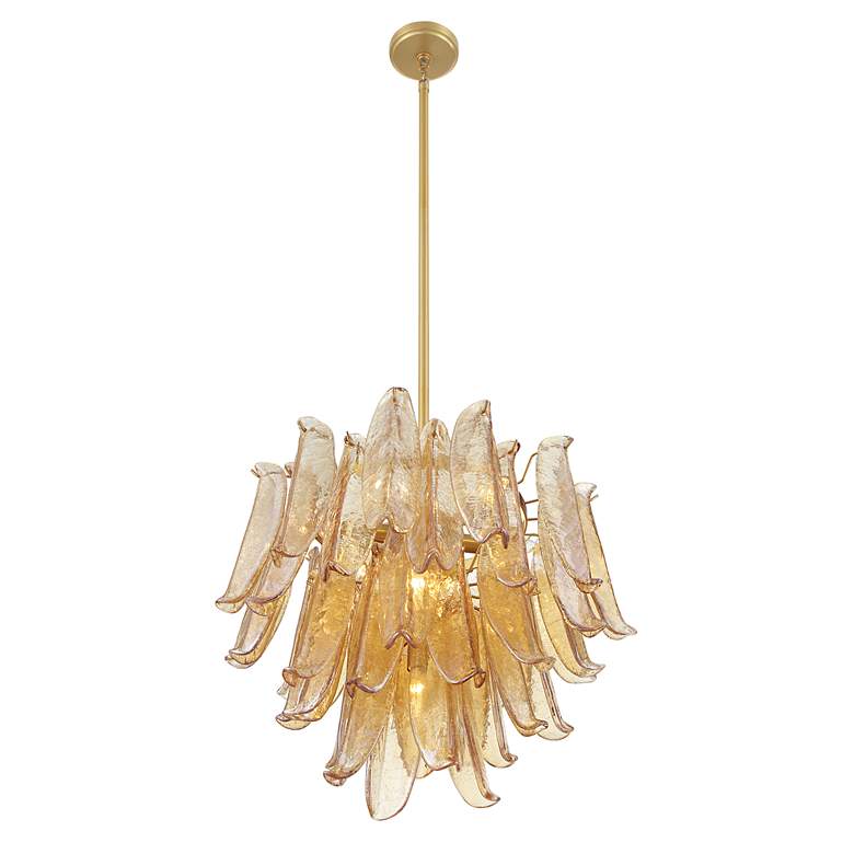Image 5 Metropolitan Regent 9-Light 23-in Legacy Brass Indoor Chandelier more views