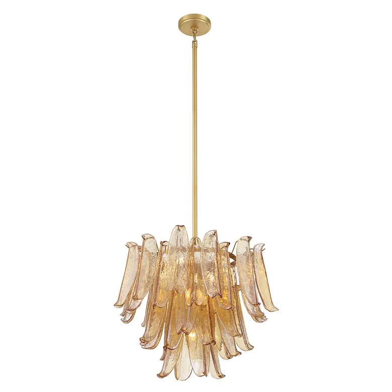Image 6 Metropolitan Regent 9-Light 23-in Legacy Brass Indoor Chandelier more views