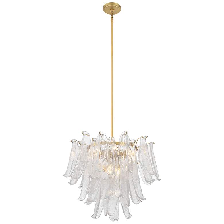 Image 1 Metropolitan Regent 9-Light 23-in Legacy Brass Indoor Chandelier