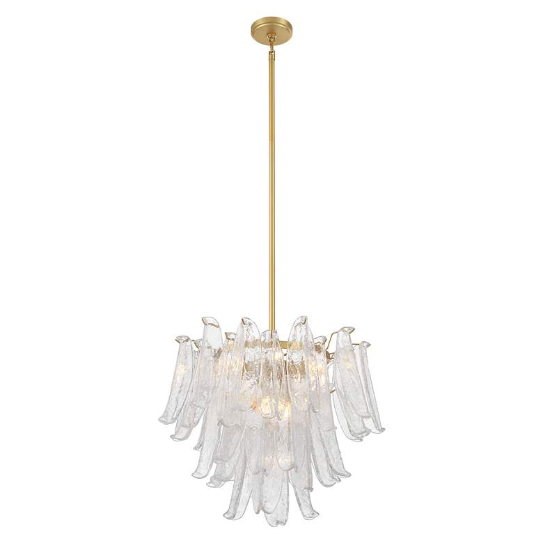 Image 6 Metropolitan Regent 9-Light 23-in Legacy Brass Indoor Chandelier more views
