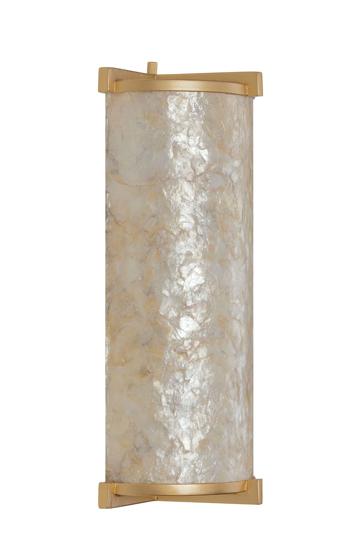 Image 3 Metropolitan Sommers Bend 2-Light Fawn Gold 13.625-in Wall Sconce more views