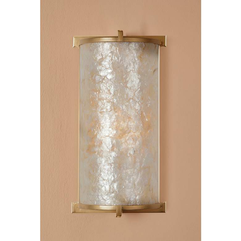 Image 5 Metropolitan Sommers Bend 2-Light Fawn Gold Wall Sconce more views