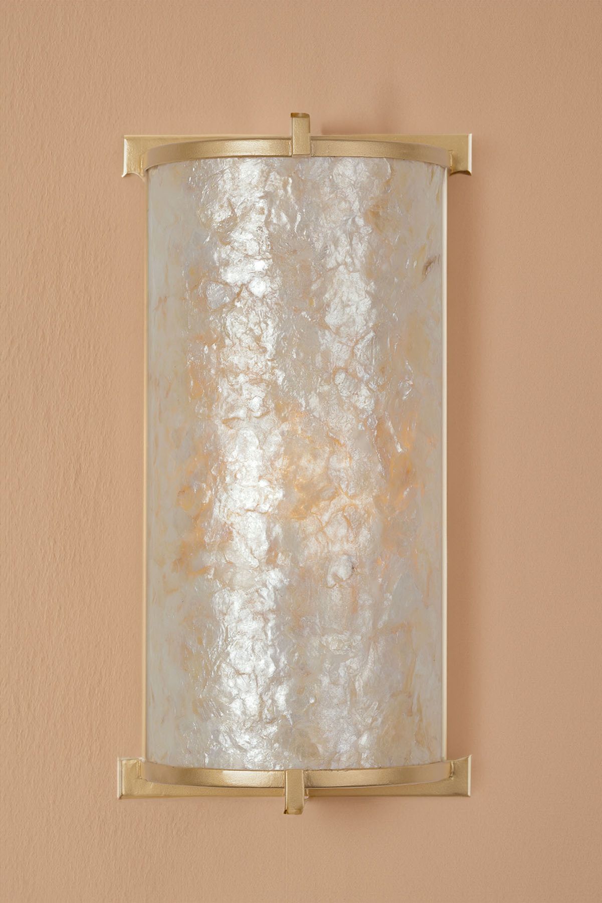 Metropolitan Sommers Bend 2-Light Fawn Gold Wall Sconce