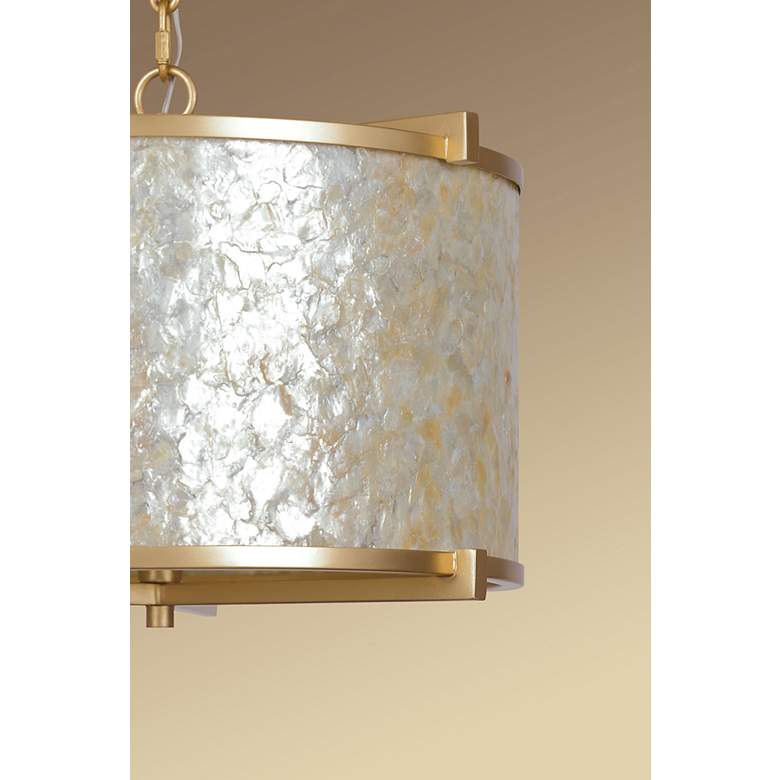 Image 4 Metropolitan Sommers Bend 4-Light Fawn Gold Semi-Flush more views