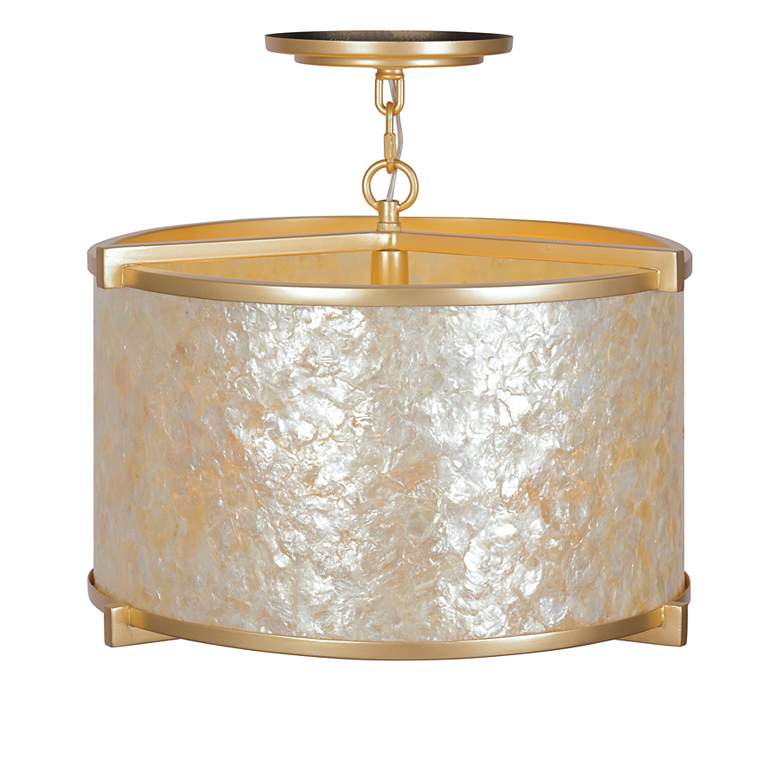 Image 6 Metropolitan Sommers Bend 4-Light Fawn Gold Semi-Flush more views