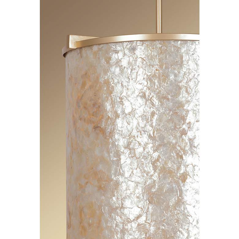 Image 3 Metropolitan Sommers Bend 6-Light Fawn Gold Foyer Pendant more views