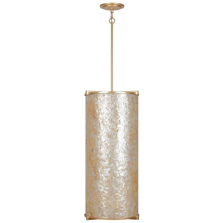 Image 4 Metropolitan Sommers Bend 6-Light Fawn Gold Foyer Pendant more views