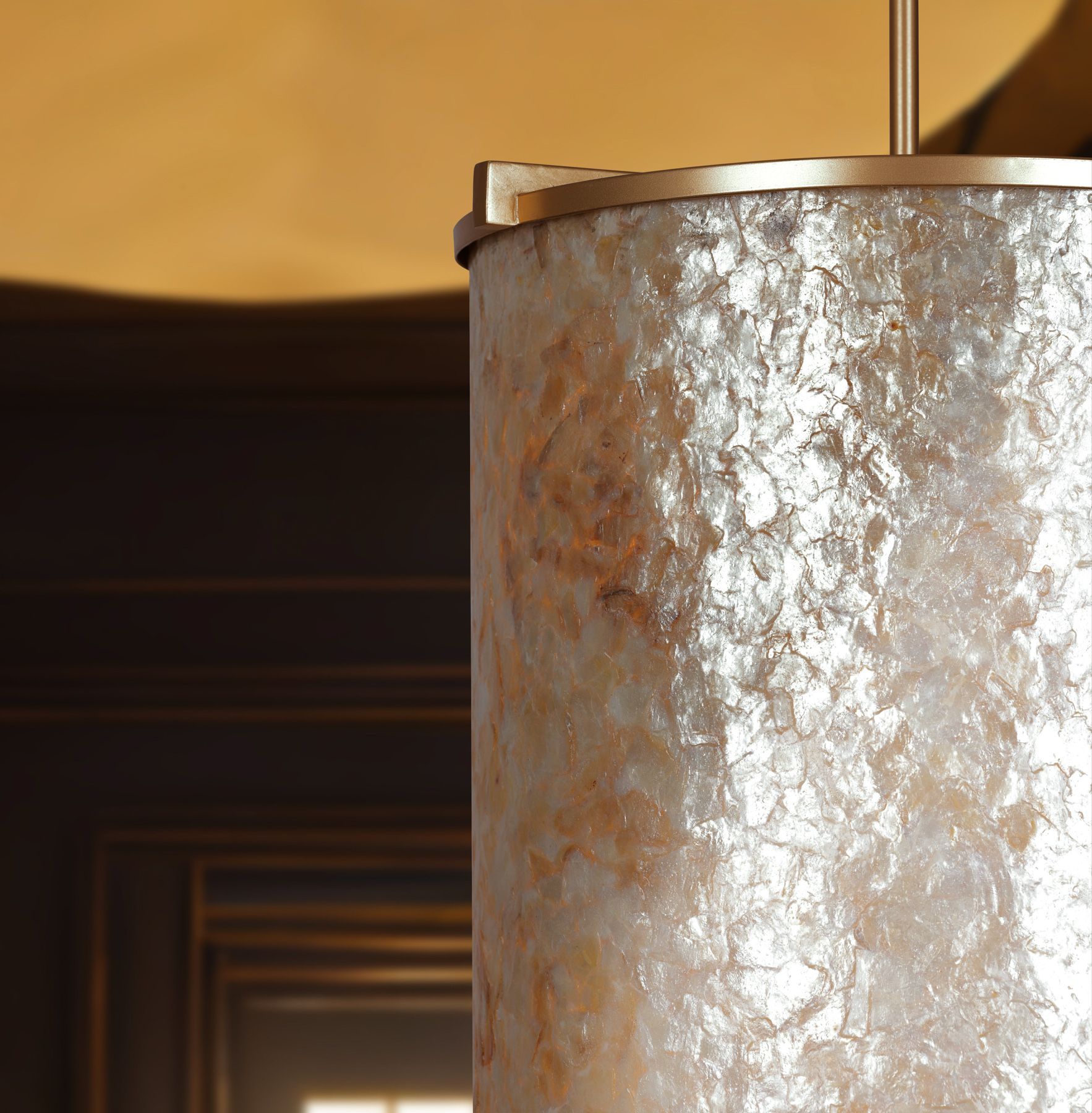 Metropolitan Sommers Bend 6-Light Fawn Gold Foyer Pendant