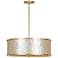 Metropolitan Sommers Bend 6-Light Fawn Gold Pendant