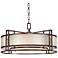 Metropolitan Underscore 30" Wide Bronze Pendant Light