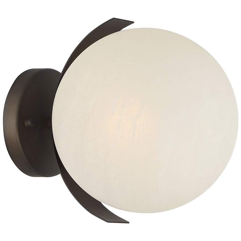 Image 5 Metropolitan Vino 1-Light 8-in Dark Bronze Indoor Wall Sconce more views