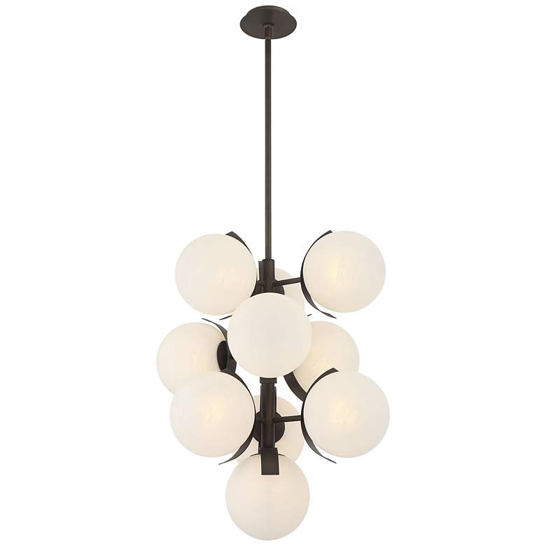 Image 1 Metropolitan Vino 10-Light 24.75-in Dark Bronze Indoor Pendant