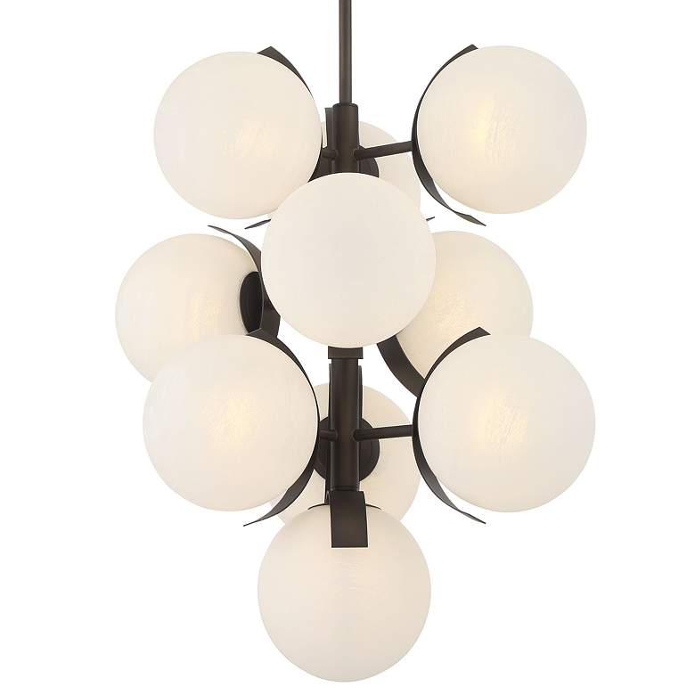Image 2 Metropolitan Vino 10-Light 24.75-in Dark Bronze Indoor Pendant more views