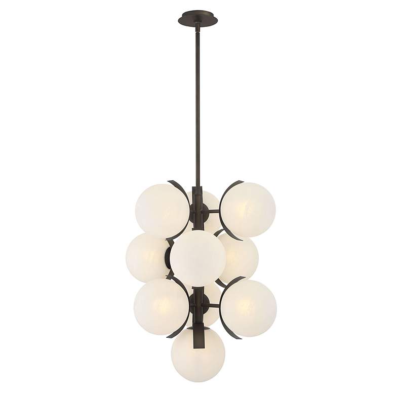 Image 3 Metropolitan Vino 10-Light 24.75-in Dark Bronze Indoor Pendant more views