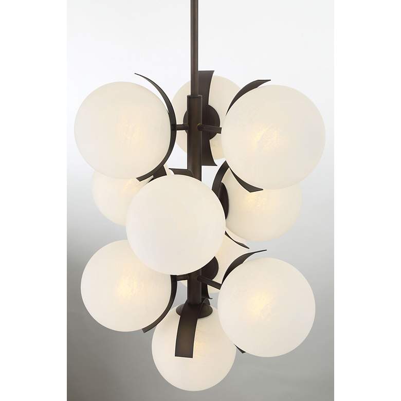Image 4 Metropolitan Vino 10-Light 24.75-in Dark Bronze Indoor Pendant more views