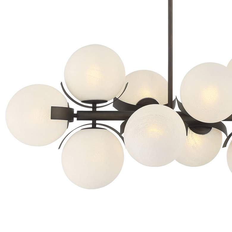 Image 2 Metropolitan Vino 14-Light 17.5-in Dark Bronze Indoor Island Chandelier more views