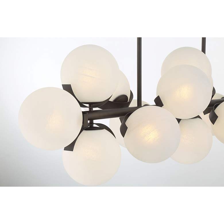 Image 4 Metropolitan Vino 14-Light 17.5-in Dark Bronze Indoor Island Chandelier more views