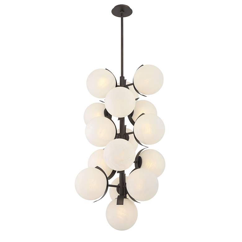 Image 3 Metropolitan Vino 16-Light 24.75-in Dark Bronze Indoor Pendant more views