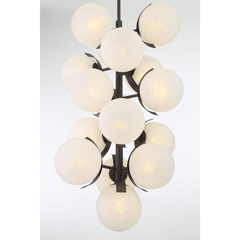 Image 4 Metropolitan Vino 16-Light 24.75-in Dark Bronze Indoor Pendant more views