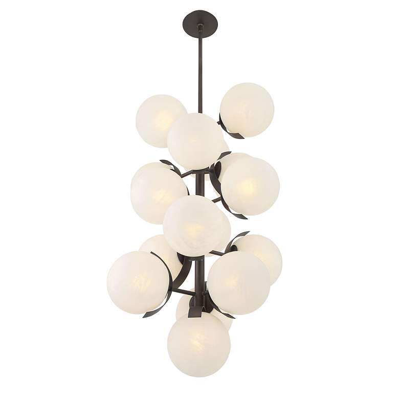 Image 5 Metropolitan Vino 16-Light 24.75-in Dark Bronze Indoor Pendant more views