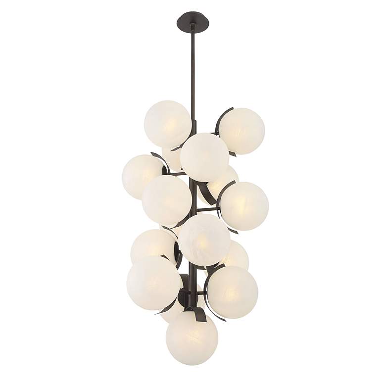 Image 6 Metropolitan Vino 16-Light 24.75-in Dark Bronze Indoor Pendant more views