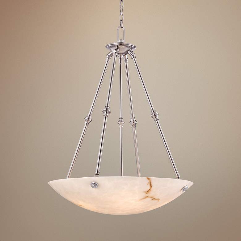 Image 1 Metropolitan Virtuoso 27" Wide Pewter Pendant Light