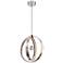 Metropolitan Winter Solstice 19 3/4" Wide Nickel LED Pendant