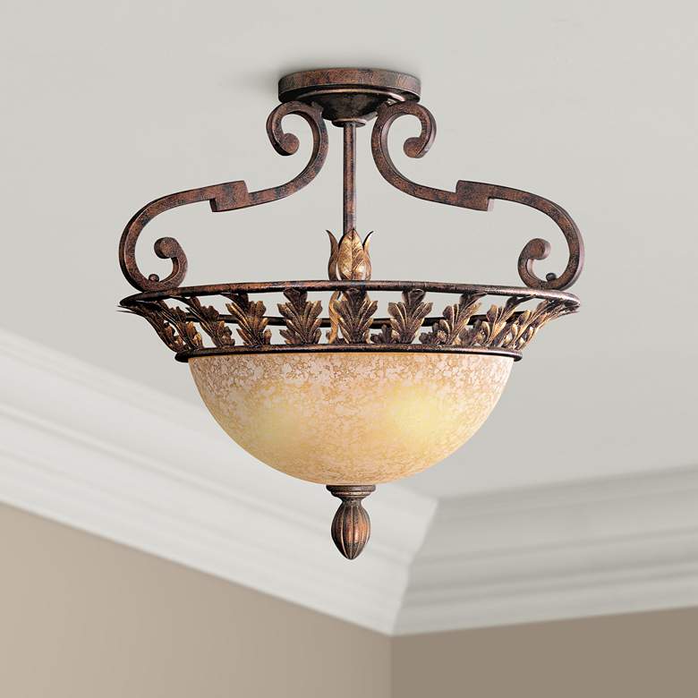 Image 1 Metropolitan Zaragoza 19 1/2" Wide Ceiling Light Fixture