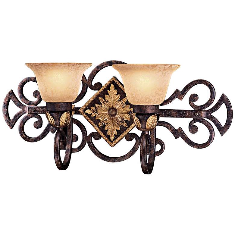 Image 1 Metropolitan Zaragoza 23 3/4" Wide Bathroom Wall Light