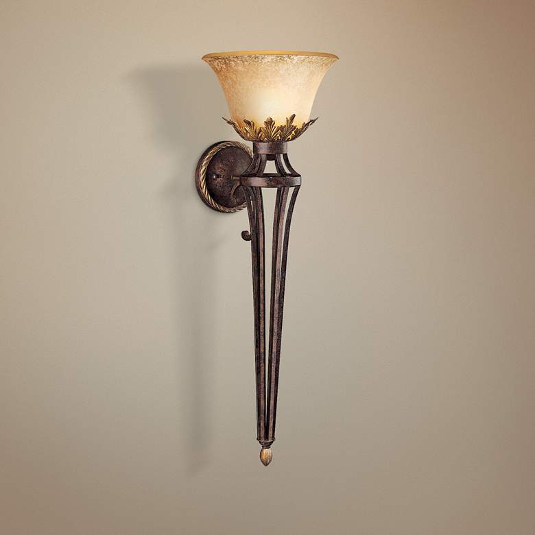 Image 1 Metropolitan Zaragoza 35" High Wall Sconce