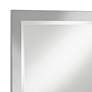 2_Metzeo Chrome 22" x 33" Rectangular Wall Mirrors Set of 2 more views