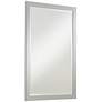 4_Metzeo Chrome 22" x 33" Rectangular Wall Mirrors Set of 2 more views