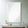 5_Metzeo Chrome 22" x 33" Rectangular Wall Mirrors Set of 2 more views