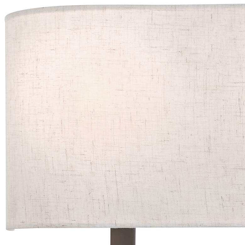 Image 4 Metzler 9 1/2" High Bronze 2-Light Wall Sconce more views