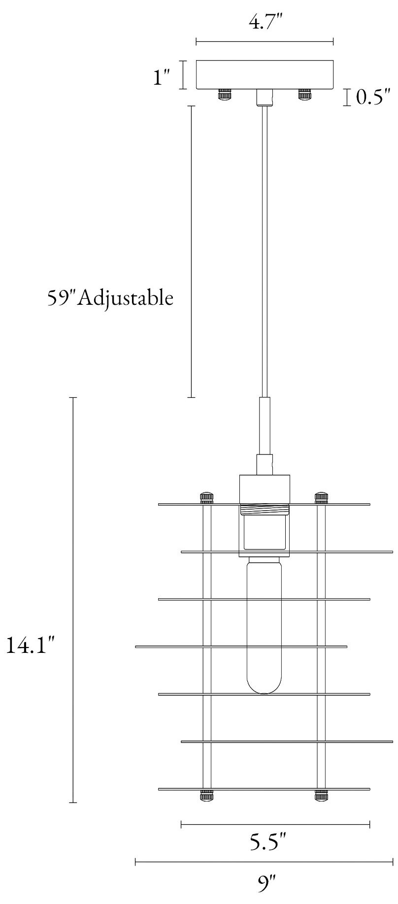 Image 2 Meubelkonst 1-Light Black Gold Pendant Light more views