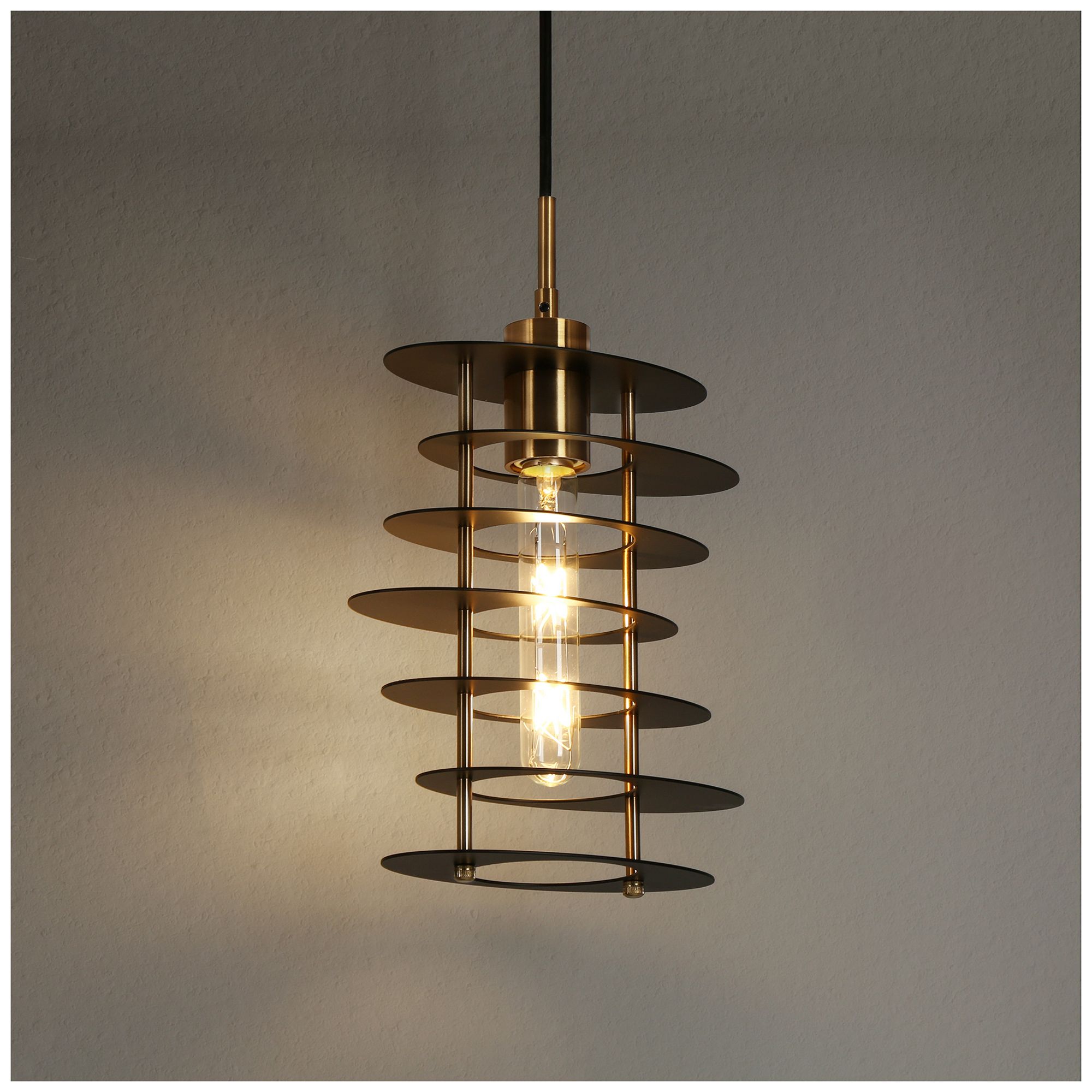 Image 4 Meubelkonst 1-Light Black Gold Pendant Light more views