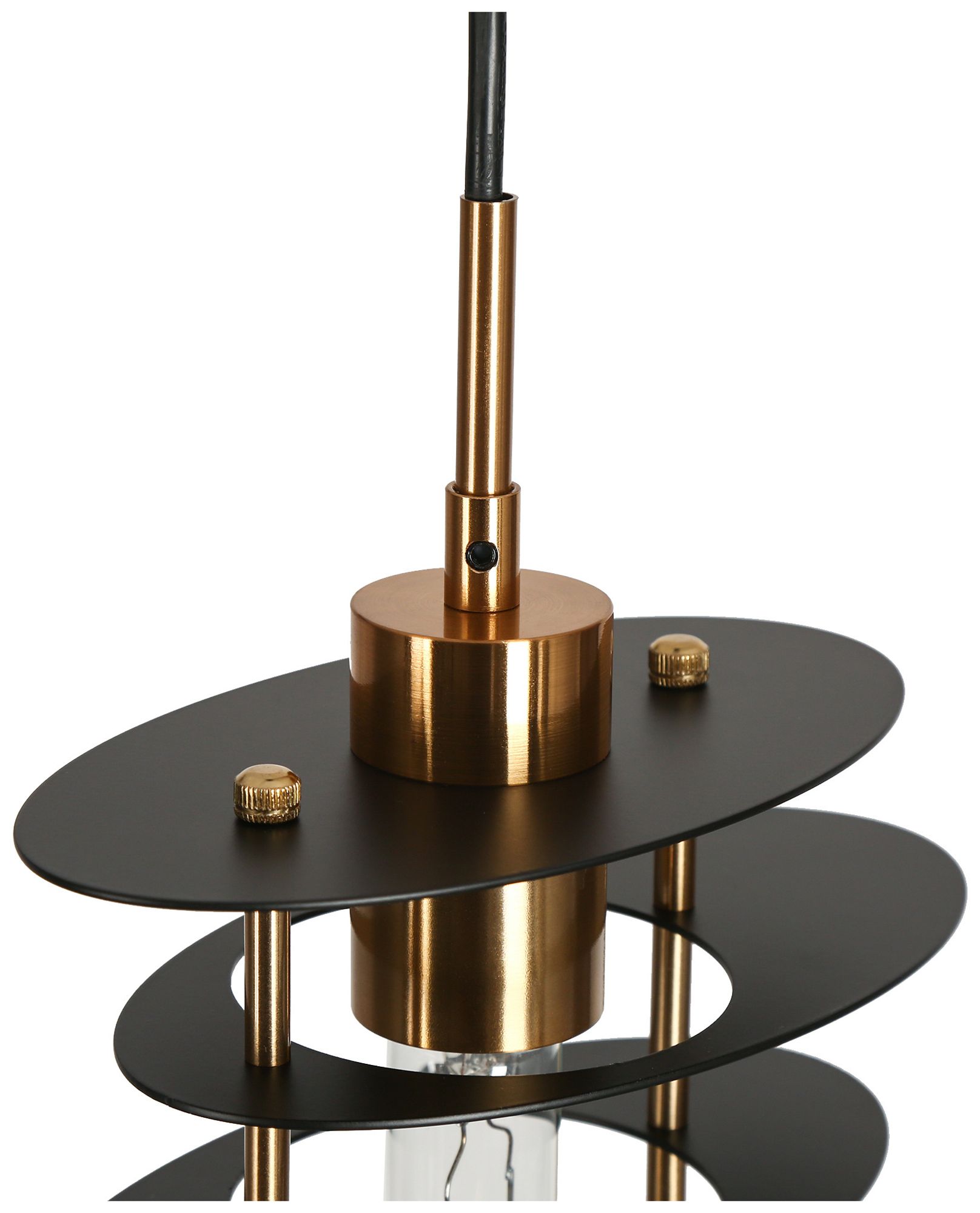 Meubelkonst 1-Light Black Gold Pendant Light