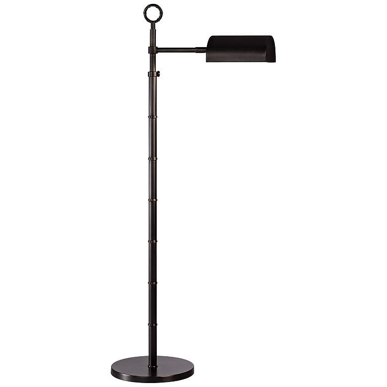 Image 1 Meurice Bronze Finish Adjustable Pharmacy Floor Lamp