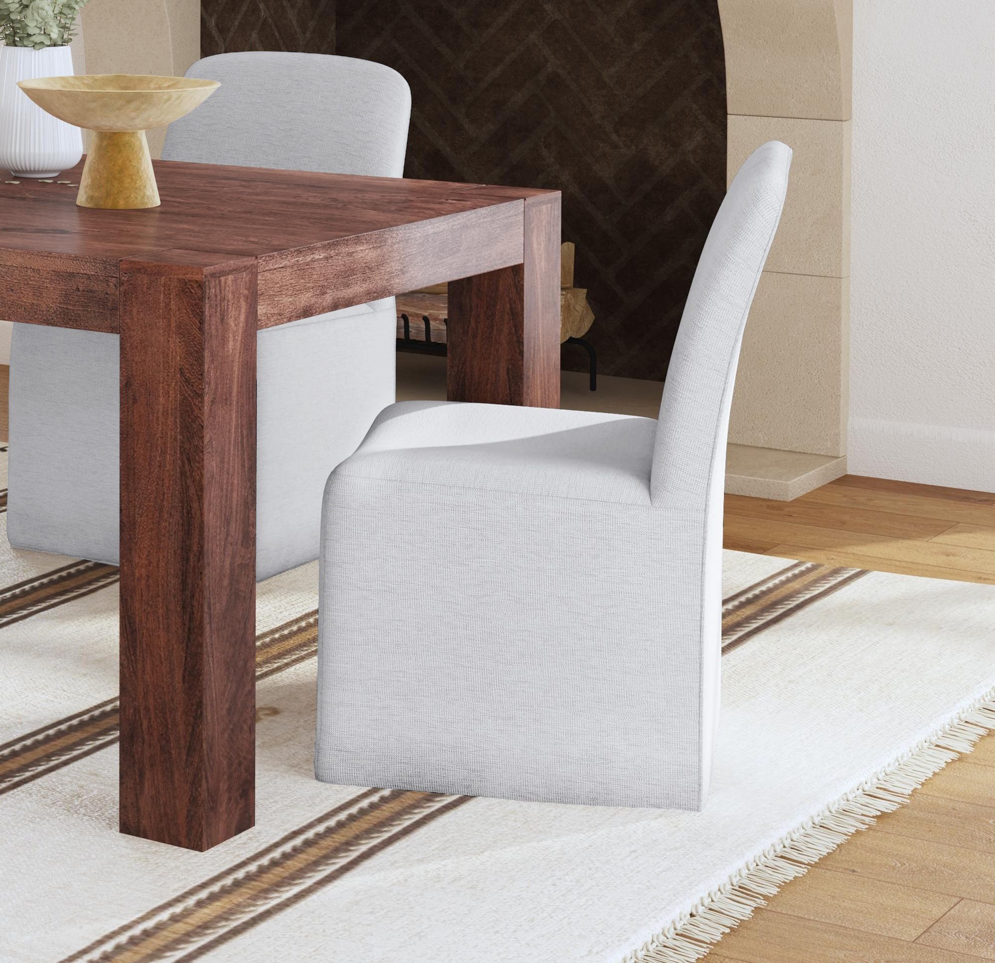 Image 5 Meyer 24" Gray Oyster Dining Chair more views