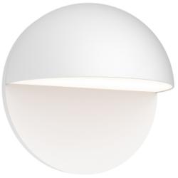 Mezza Cupola&#8482; 8&quot; High White LED Outdoor Wall Light