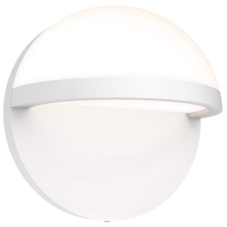 Image 1 Mezza Vetro 5 inch LED Sconce - Textured White