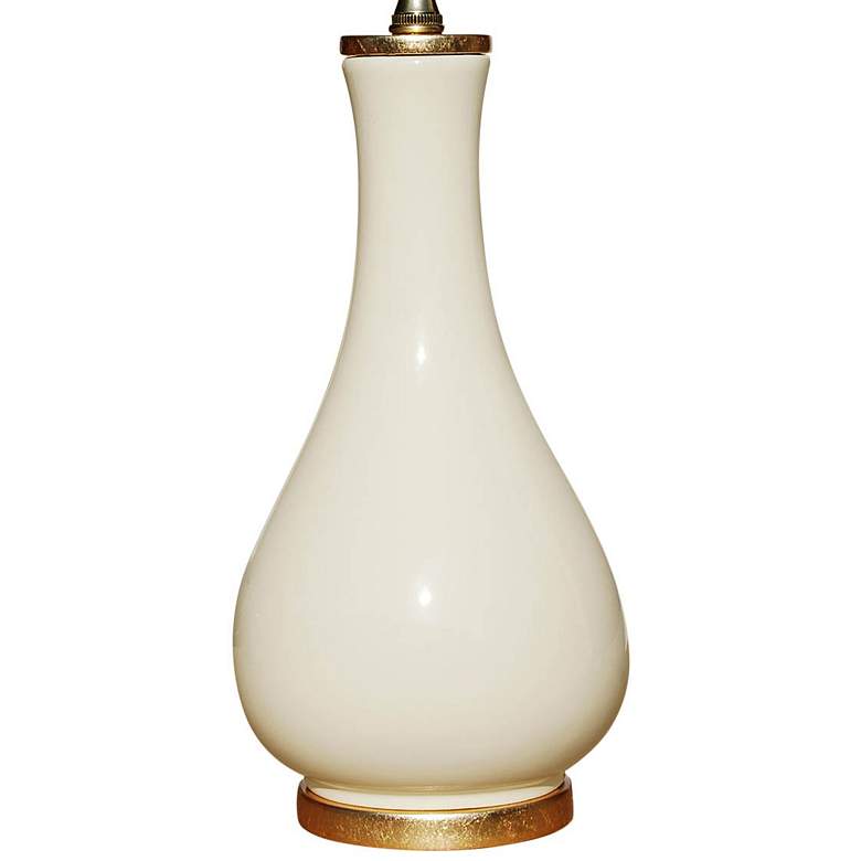 Image 3 Mia Dove White Porcelain Vase Accent Table Lamp more views