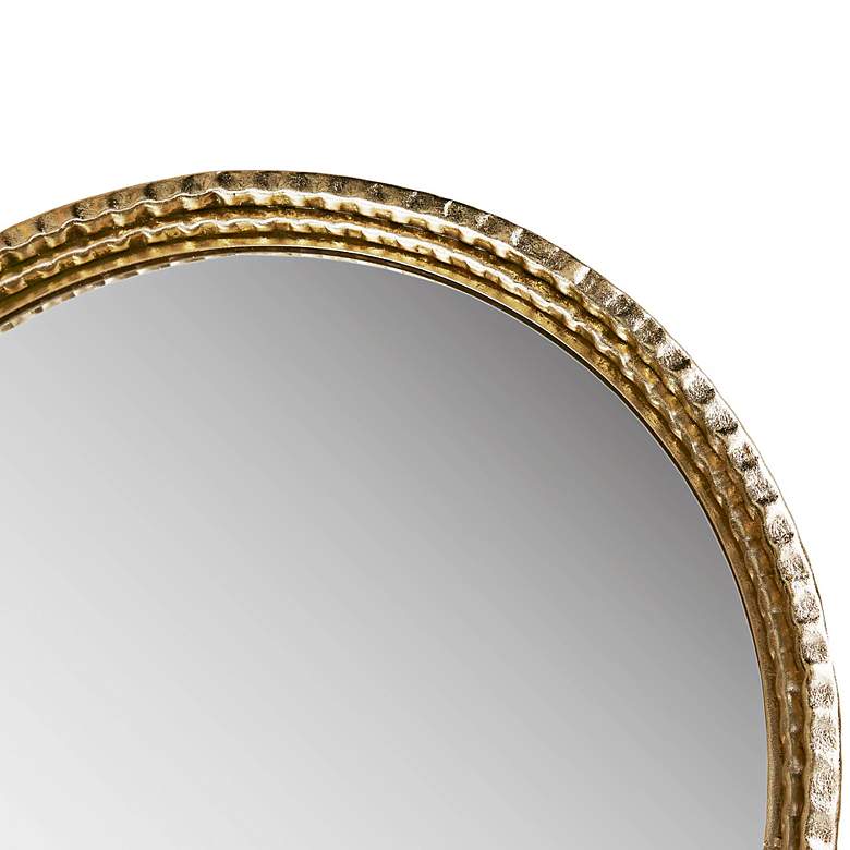Image 4 Mia Gold 20" x 45" Arch Wall Mirror more views